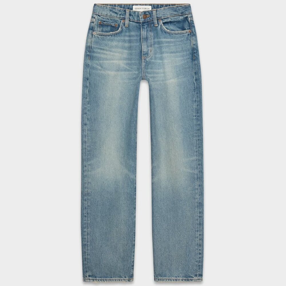 Sadie Relaxed Mid-Rise Straight Jean